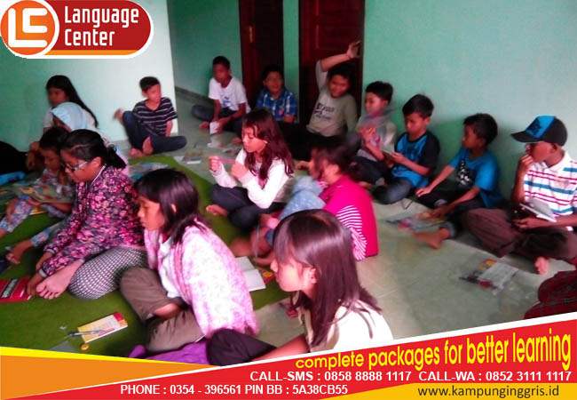 Suasana Liburan di LC Kampung Inggris