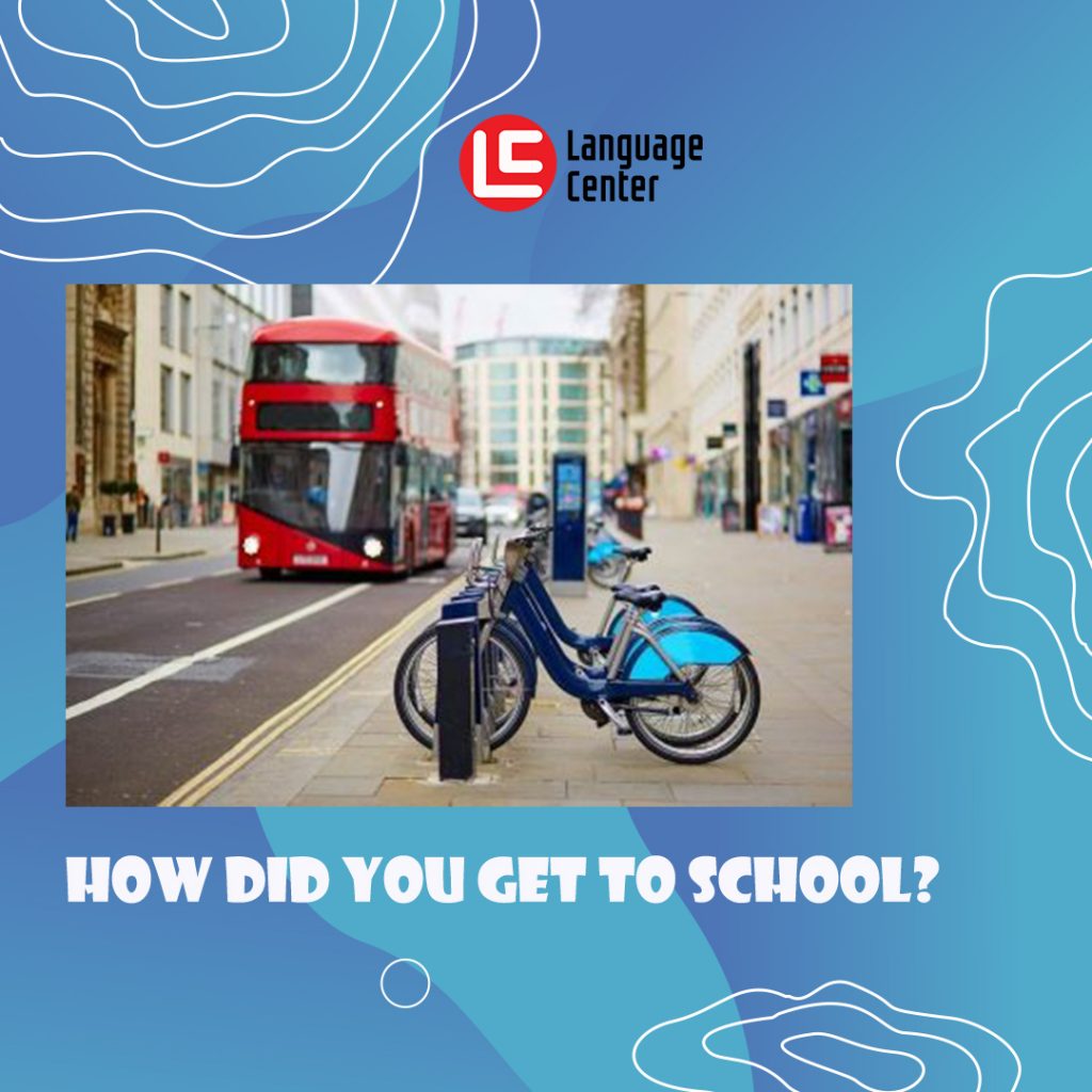 how did you get to school?