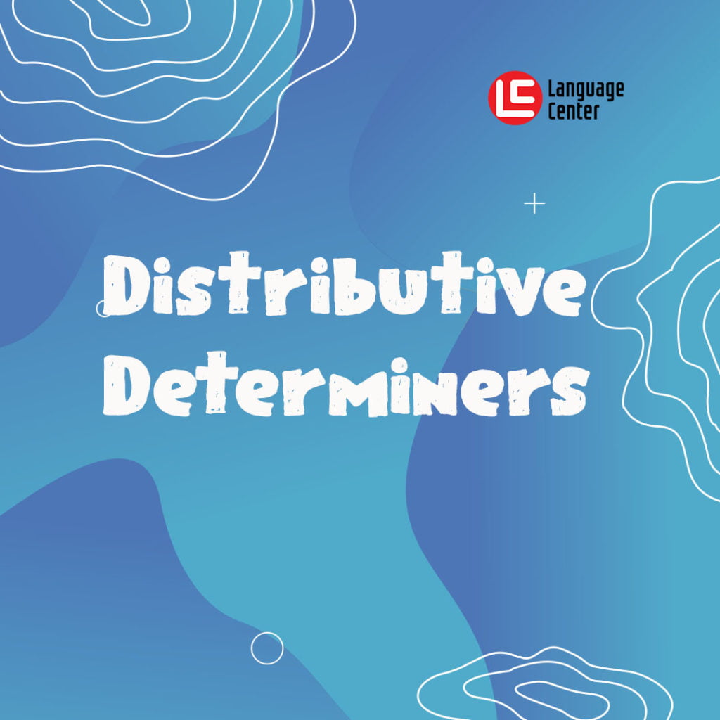 distributive determiners