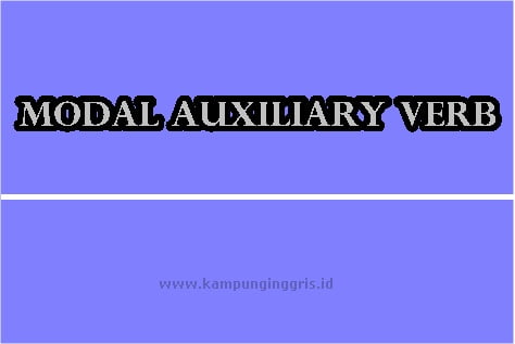 Modal Auxiliary Verb