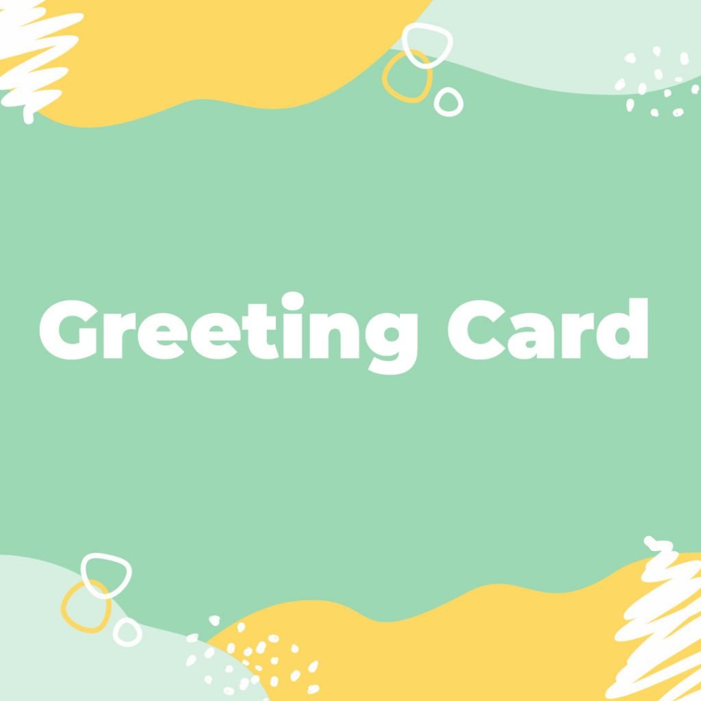 contoh greeting card bahasa inggris beserta artinya