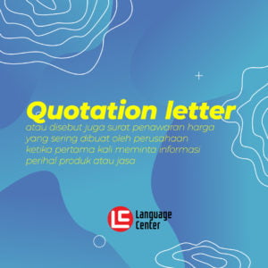 quotation letter